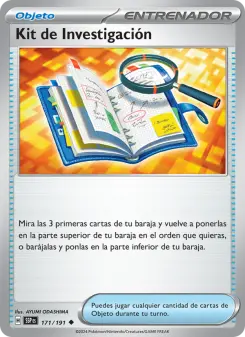 Kit de Investigación, Chispas Fulgurantes 171