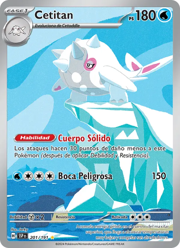 Cetitan, Chispas Fulgurantes 201