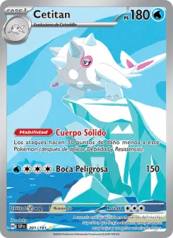 Cetitan, Chispas Fulgurantes 201