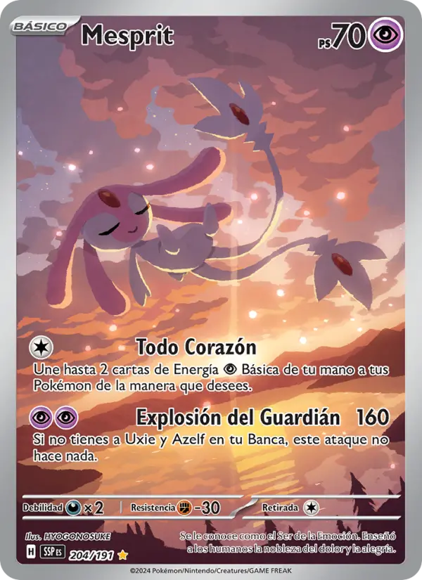 Mesprit, Chispas Fulgurantes 204