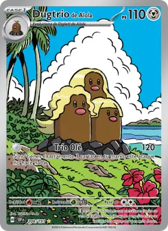 Dugtrio de Alola, Chispas Fulgurantes 208