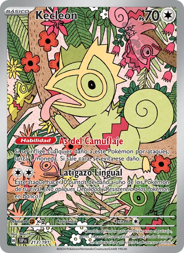 Kecleon, Chispas Fulgurantes 213