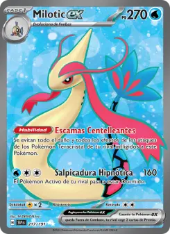 Milotic ex, Chispas Fulgurantes 217