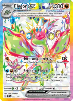 Flygon ex, Chispas Fulgurantes 222