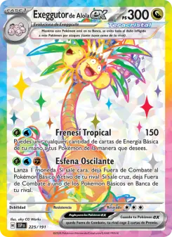 Exeggutor de Alola ex, Chispas Fulgurantes 225
