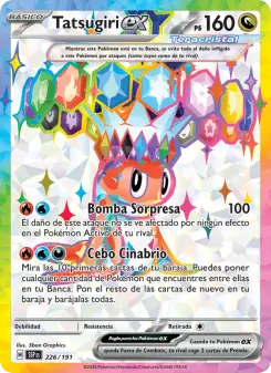 Tatsugiri ex, Chispas Fulgurantes 226