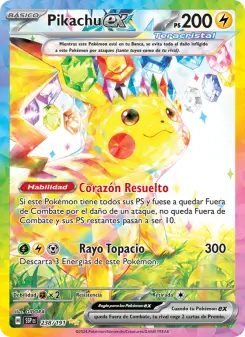 Pikachu ex, Chispas Fulgurantes 238