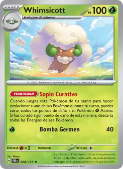 Whimsicott, Evoluciones Prismáticas 008