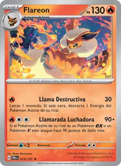 Flareon, Evoluciones Prismáticas 013
