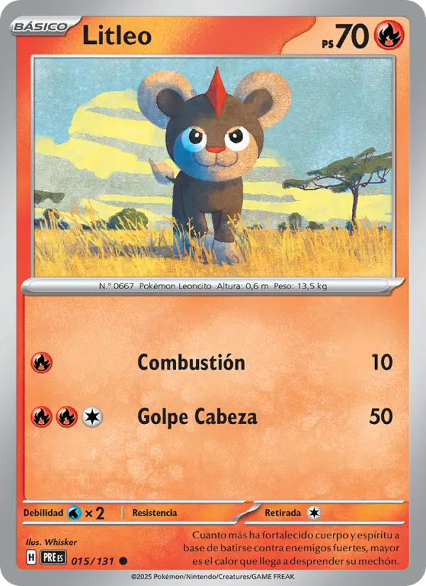 Litleo, Evoluciones Prismáticas 015