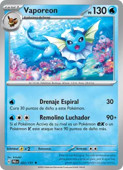 Vaporeon, Evoluciones Prismáticas 022