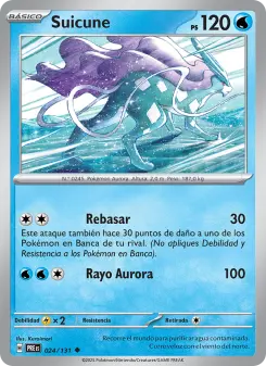 Suicune, Evoluciones Prismáticas 024