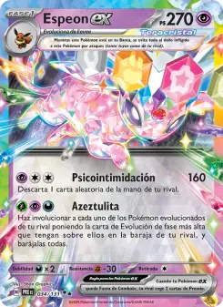 Espeon ex, Evoluciones Prismáticas 034