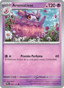 Aromatisse, Evoluciones Prismáticas 039