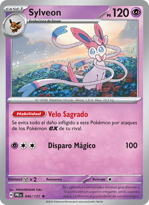Sylveon, Evoluciones Prismáticas 040