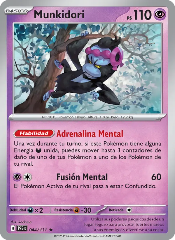 Munkidori, Evoluciones Prismáticas 044