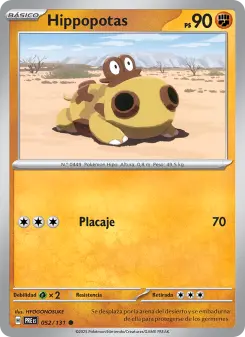 Hippopotas, Evoluciones Prismáticas 052