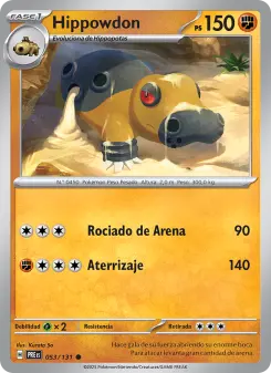 Hippowdon, Evoluciones Prismáticas 053