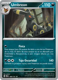Umbreon, Evoluciones Prismáticas 059