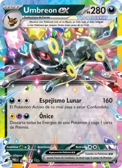 Umbreon ex, Evoluciones Prismáticas 060