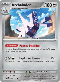 Archaludon, Evoluciones Prismáticas 070
