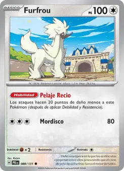 Furfrou, Evoluciones Prismáticas 088