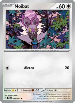 Noibat, Evoluciones Prismáticas 090