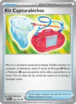 Kit Capturabichos, Evoluciones Prismáticas 102