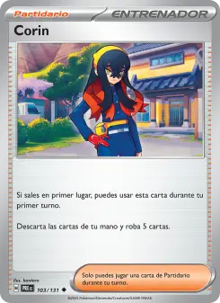 Corin, Evoluciones Prismáticas 103