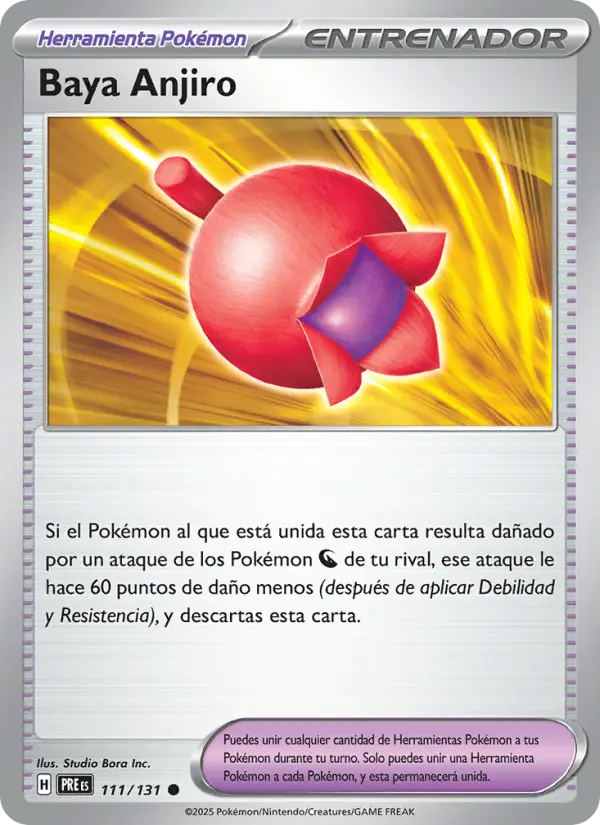 Baya Anjiro, Evoluciones Prismáticas 111
