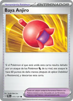 Baya Anjiro, Evoluciones Prismáticas 111