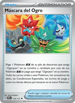 Máscara del Ogro, Evoluciones Prismáticas 118