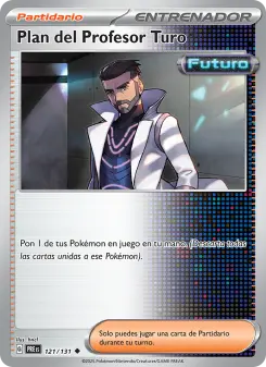 Plan del Profesor Turo, Evoluciones Prismáticas 121