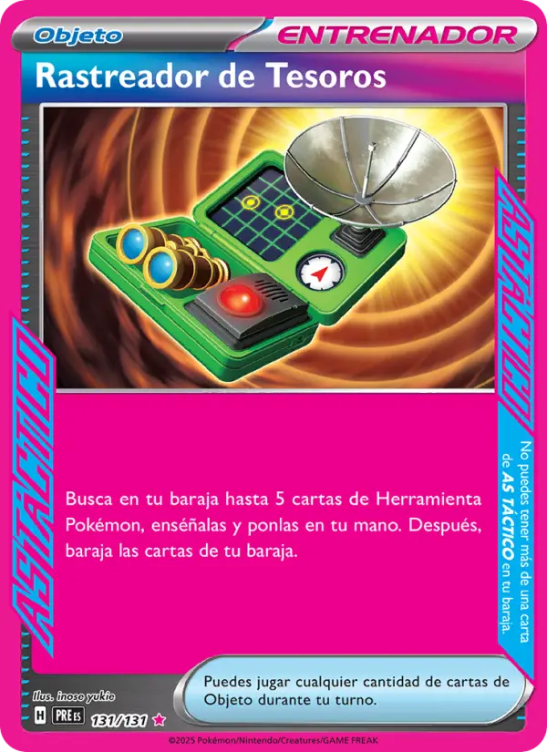 Rastreador de Tesoros, Evoluciones Prismáticas 131
