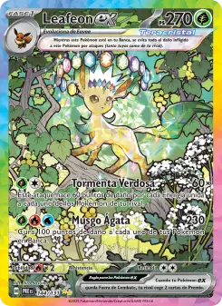 Leafeon ex, Evoluciones Prismáticas 144