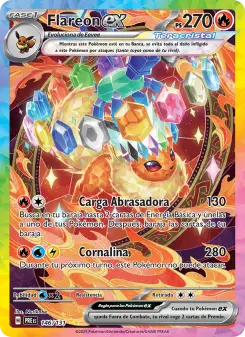 Flareon ex, Evoluciones Prismáticas 146