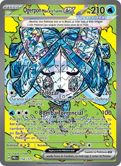 Ogerpon Máscara Fuente ex, Evoluciones Prismáticas 152