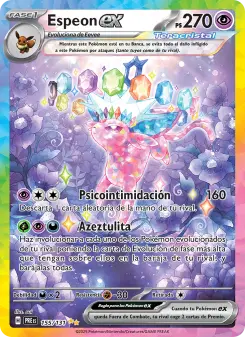 Espeon ex, Evoluciones Prismáticas 155