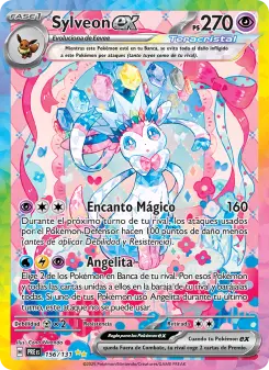 Sylveon ex, Evoluciones Prismáticas 156