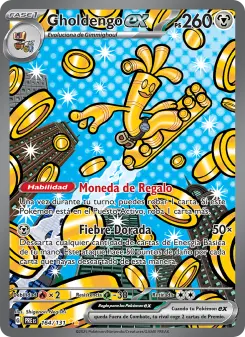 Gholdengo ex, Evoluciones Prismáticas 164