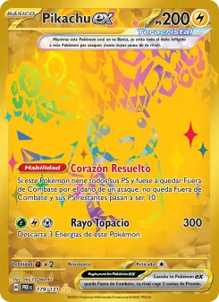 Pikachu ex, Evoluciones Prismáticas 179