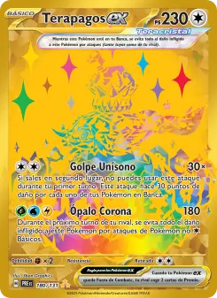 Terapagos ex, Evoluciones Prismáticas 180