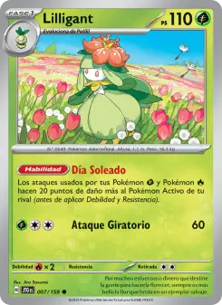 Lilligant, Juntos de Aventuras 007