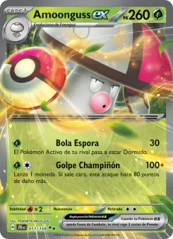 Amoonguss ex, Juntos de Aventuras 011