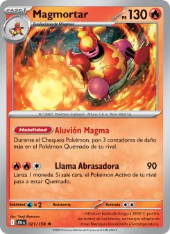 Magmortar, Juntos de Aventuras 021