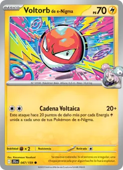Voltorb de e-Nigma, Juntos de Aventuras 047