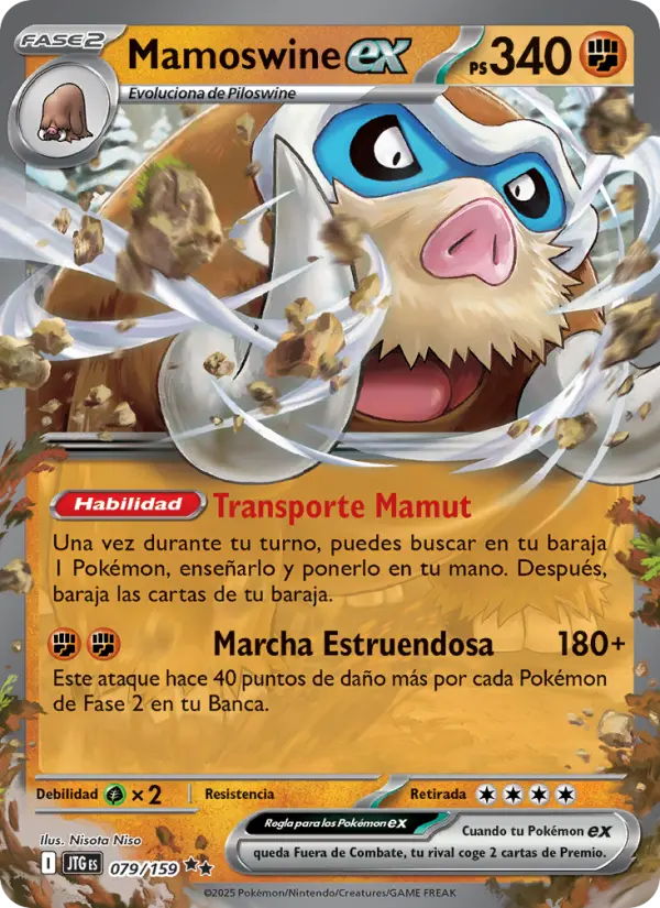 Mamoswine ex, Juntos de Aventuras 079