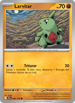 Larvitar, Juntos de Aventuras 080