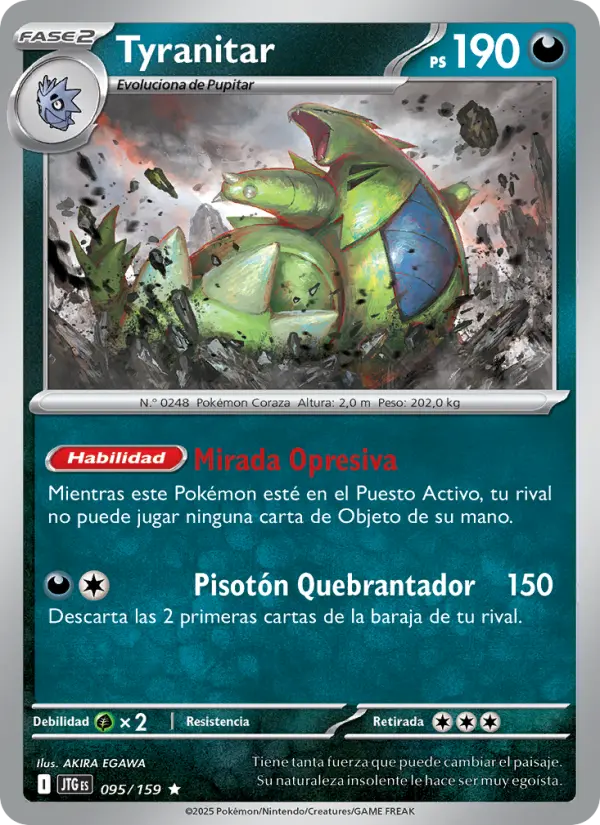 Tyranitar, Juntos de Aventuras 095