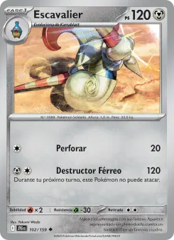 Escavalier, Juntos de Aventuras 102